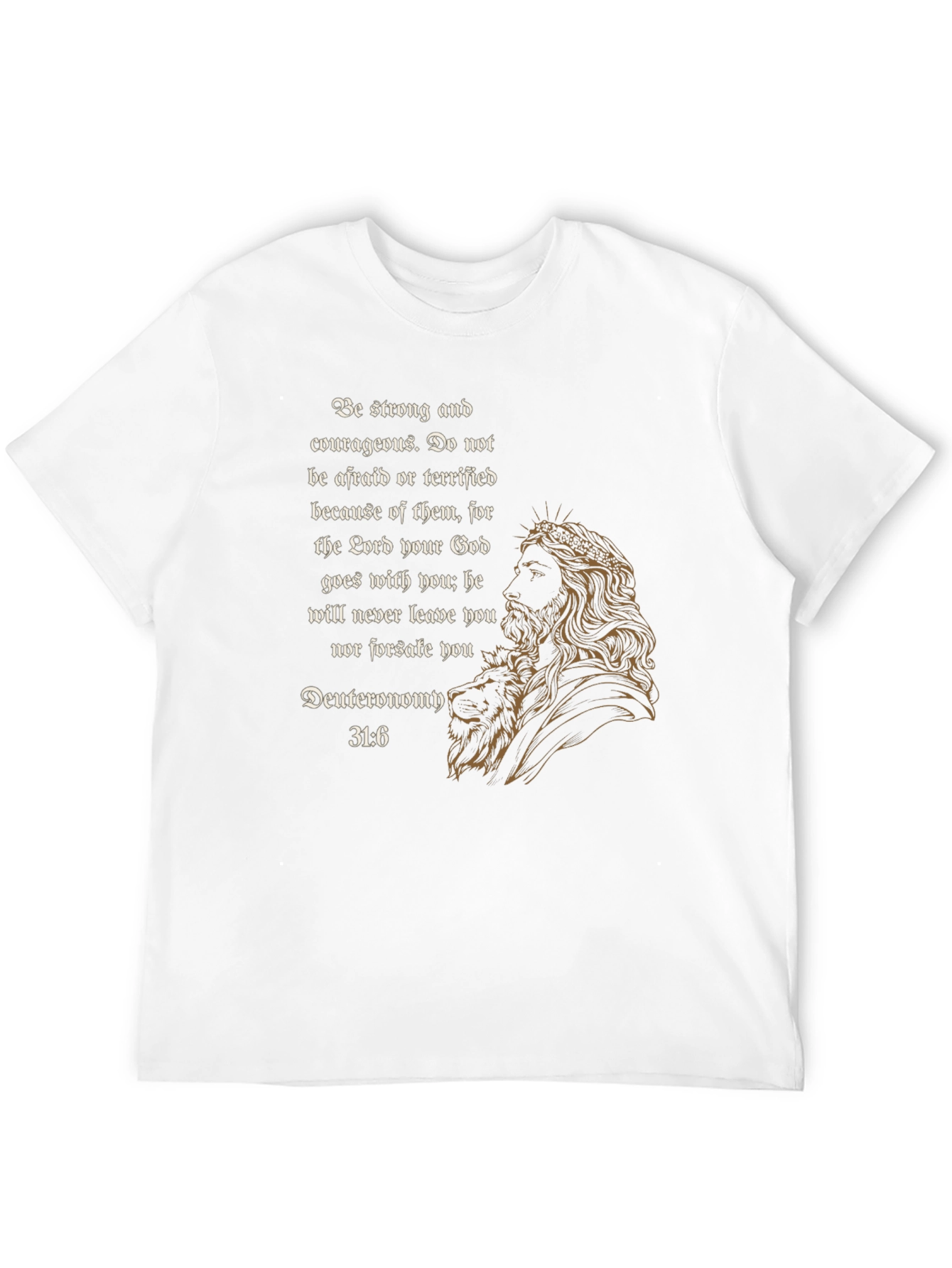 Strong and Courageous Graphic Tee