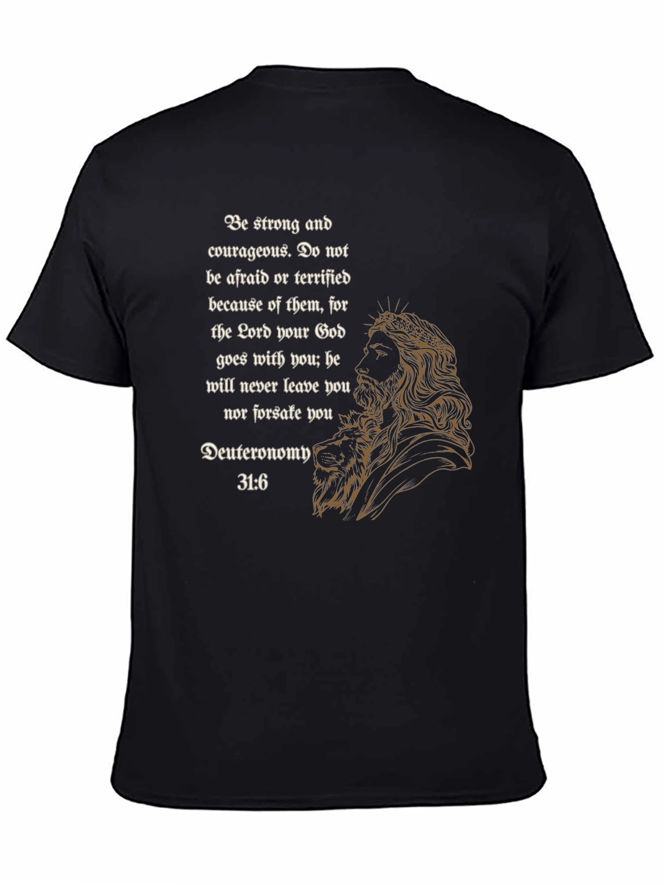 Strong and Courageous Graphic Tee