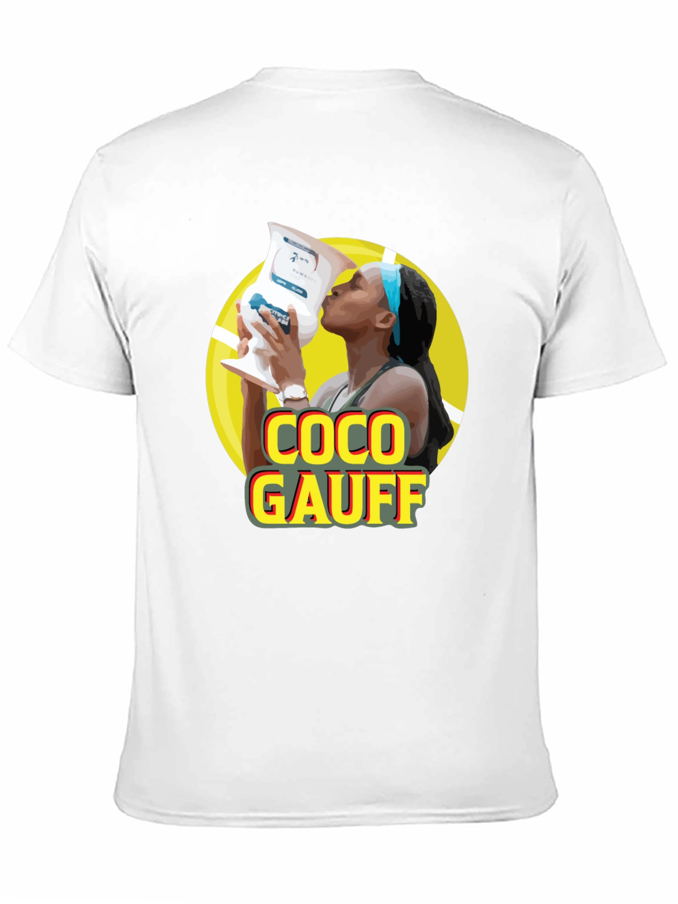 Coco Gauff Black T-Shirt - Tennis Champion Tee