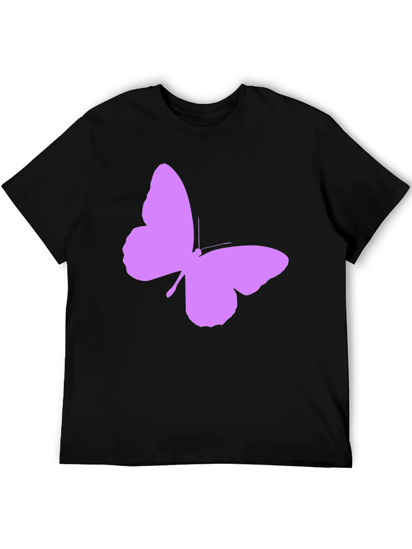 Butterfly Graphic Black T-Shirt