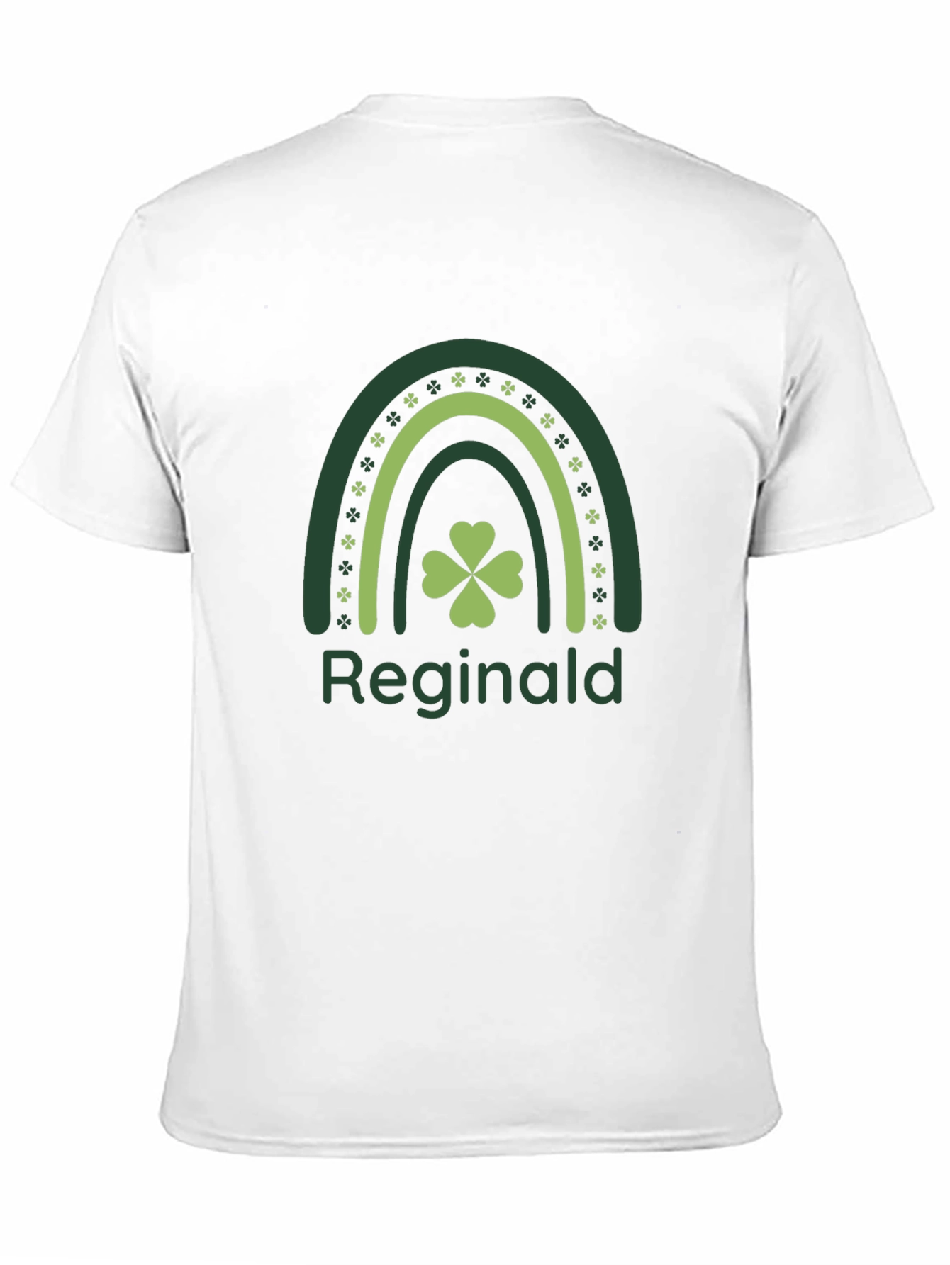Reginalds St. Patricks Day Shamrock Rainbow T-Shirt