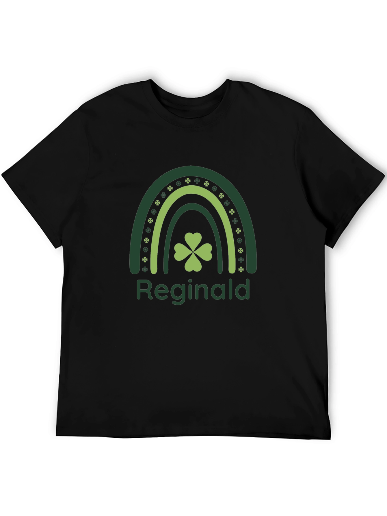 Reginalds St. Patricks Day Shamrock Rainbow T-Shirt