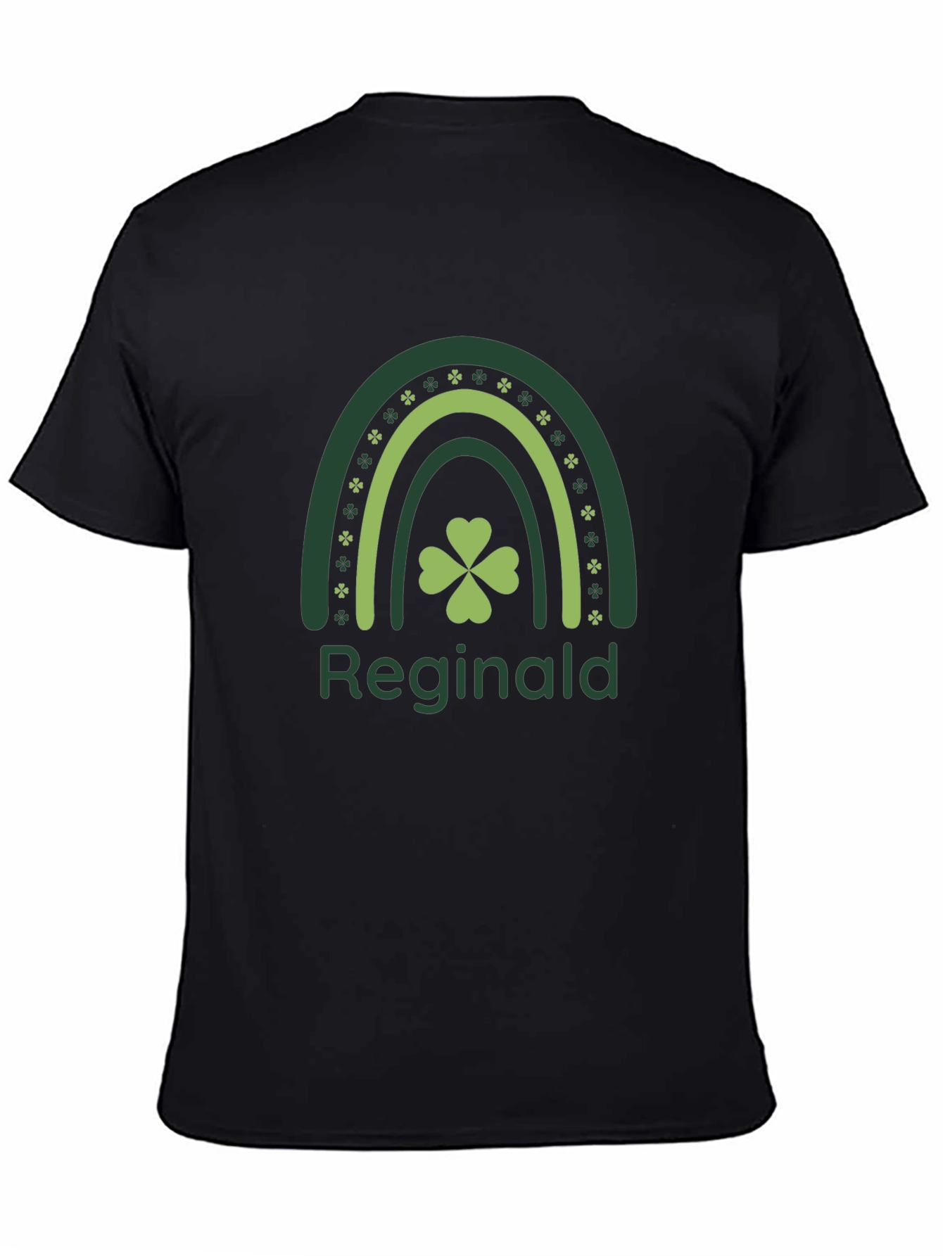 Reginalds St. Patricks Day Shamrock Rainbow T-Shirt