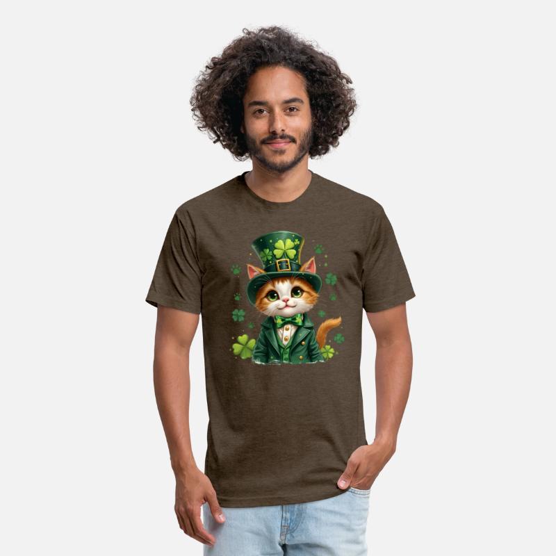 Shamrock Irish Cat St Patricks Day