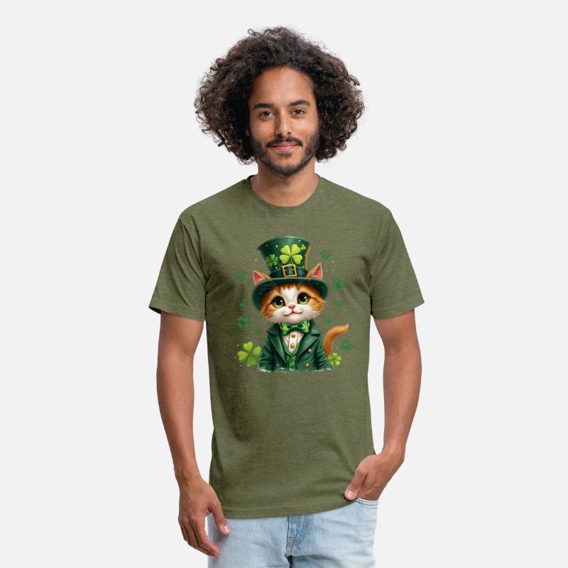Shamrock Irish Cat St Patricks Day