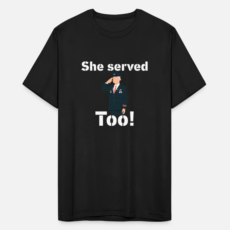She Served Too! Apparel