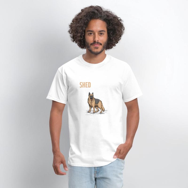Shed Happens Brush It Off, German Shepherd