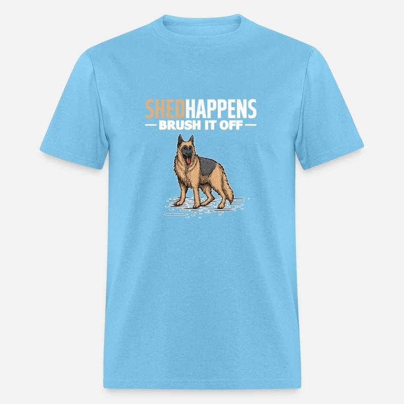 Shed Happens Brush It Off, German Shepherd