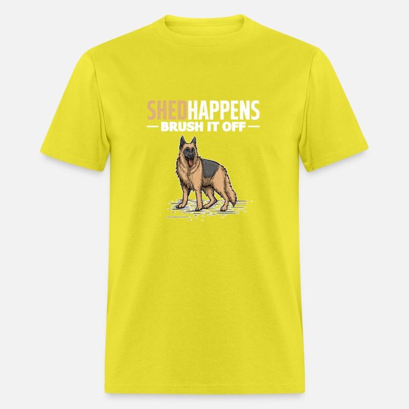 Shed Happens Brush It Off, German Shepherd