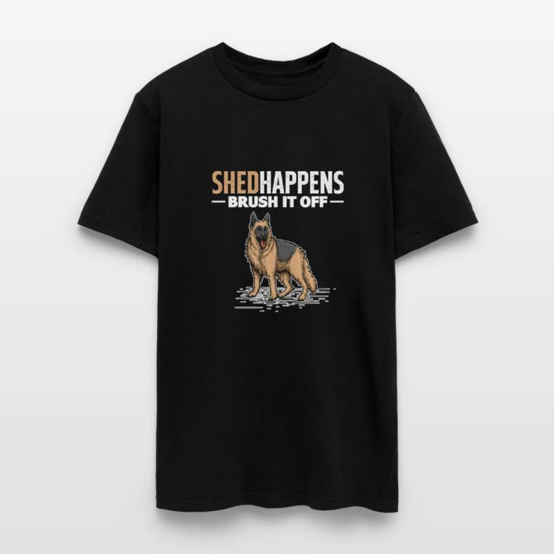 Shed Happens Brush It Off, German Shepherd