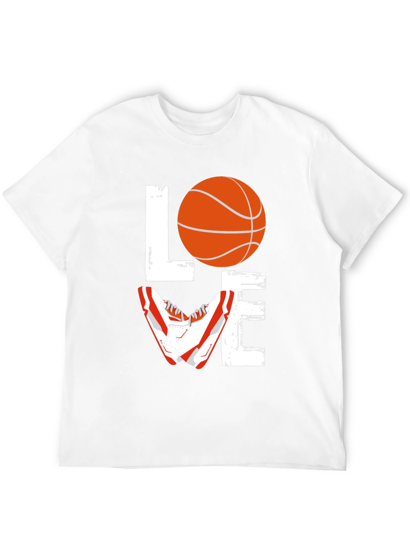Love Basketball Graphic T-Shirt