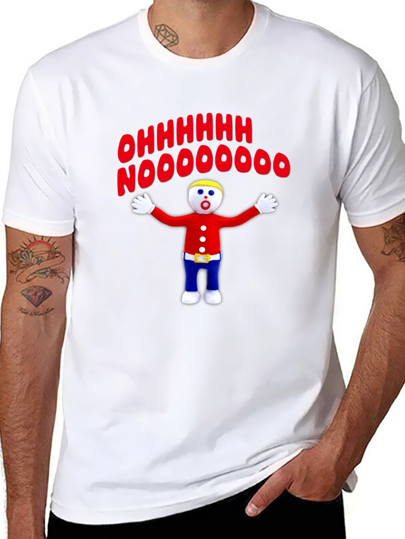 Ooh No! T-Shirt - Funny Cartoon Graphic Tee