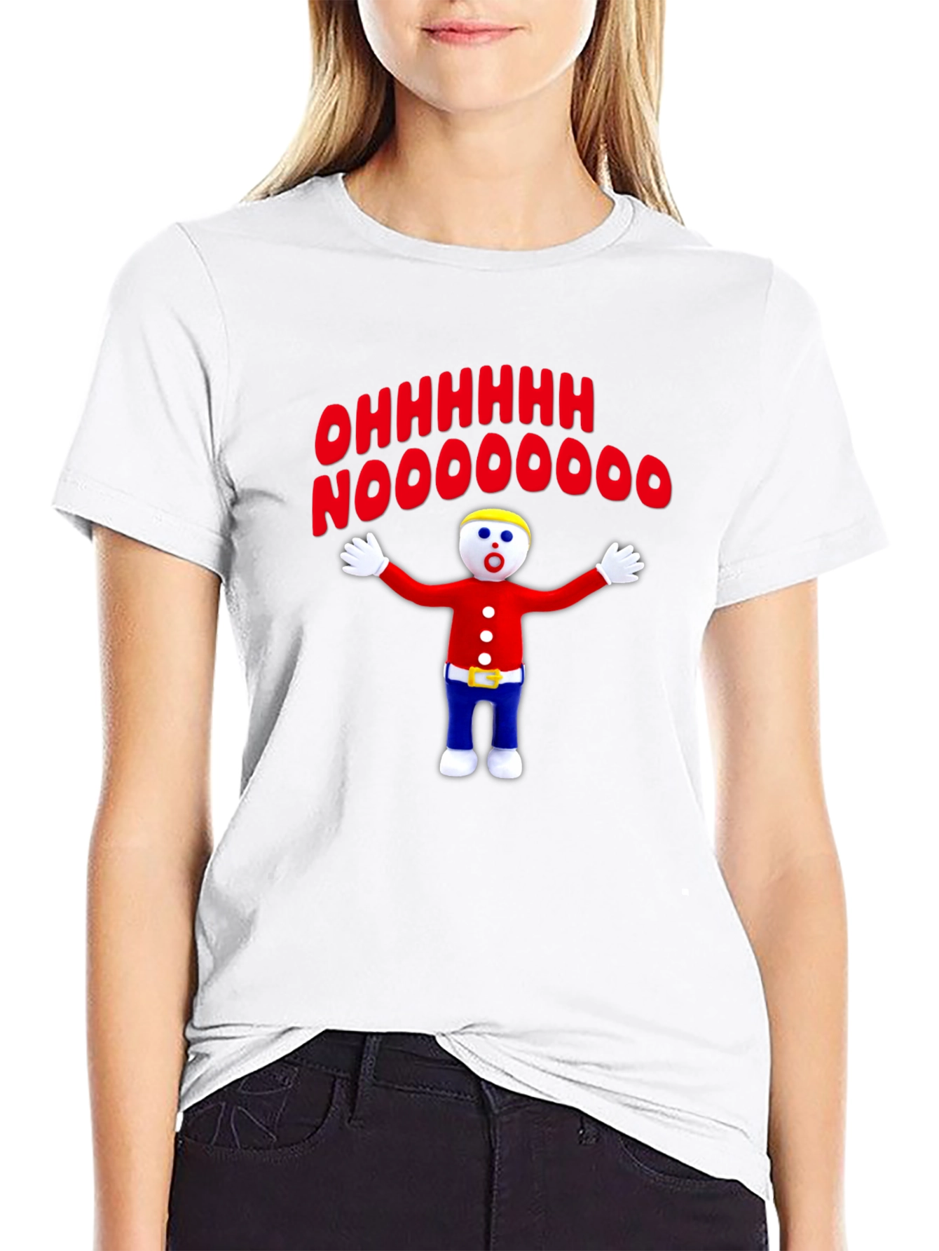 Ooh No! T-Shirt - Funny Cartoon Graphic Tee