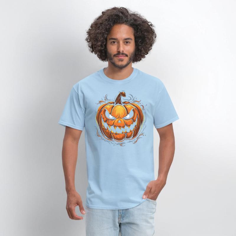 Sinister Grinning Jack-O'-Lantern Tee