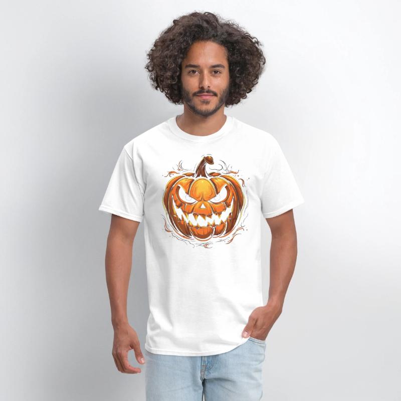 Sinister Grinning Jack-O'-Lantern Tee