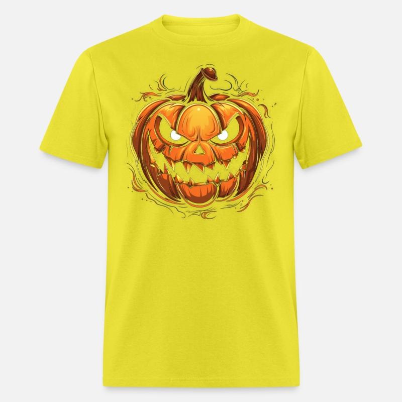 Sinister Grinning Jack-O'-Lantern Tee