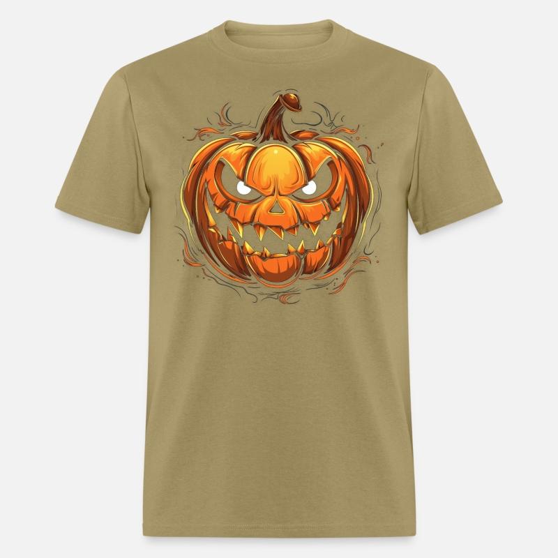 Sinister Grinning Jack-O'-Lantern Tee