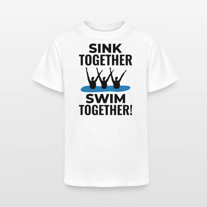 Sink Swim Together Synchronized Swimming Team Swim