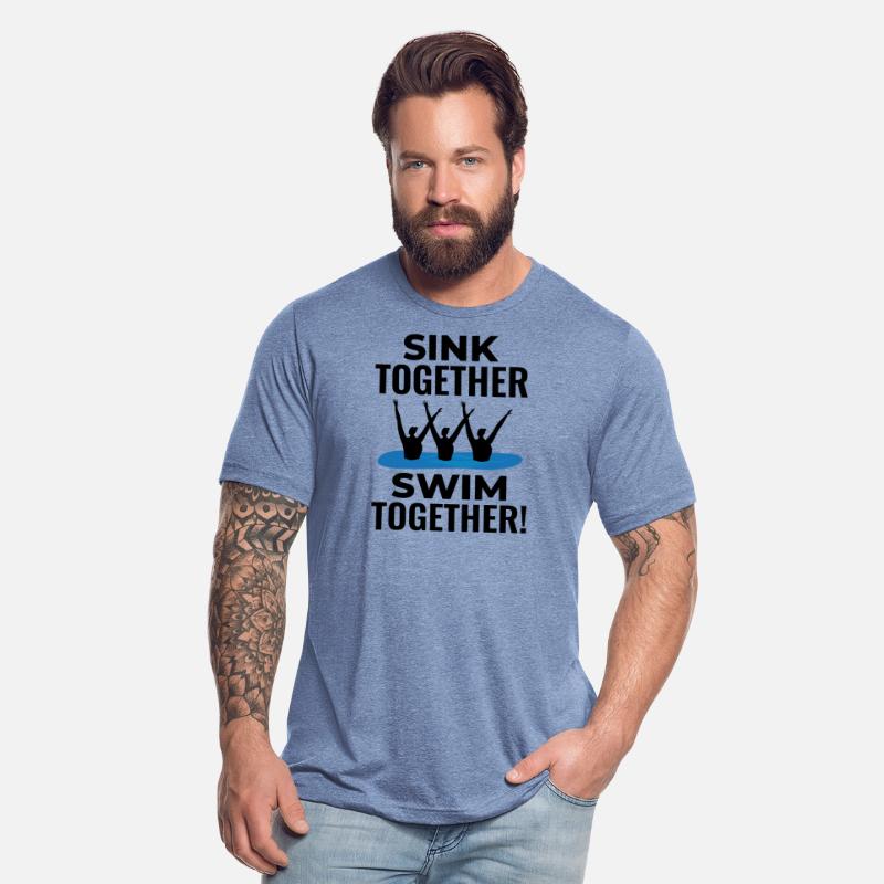 Sink Swim Together Synchronized Swimming Team Swim