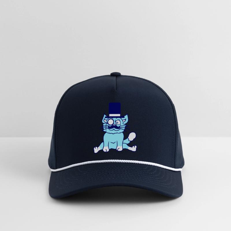 Sir Cat Gentleman Top Hat Monocle Glasses Rich Guy