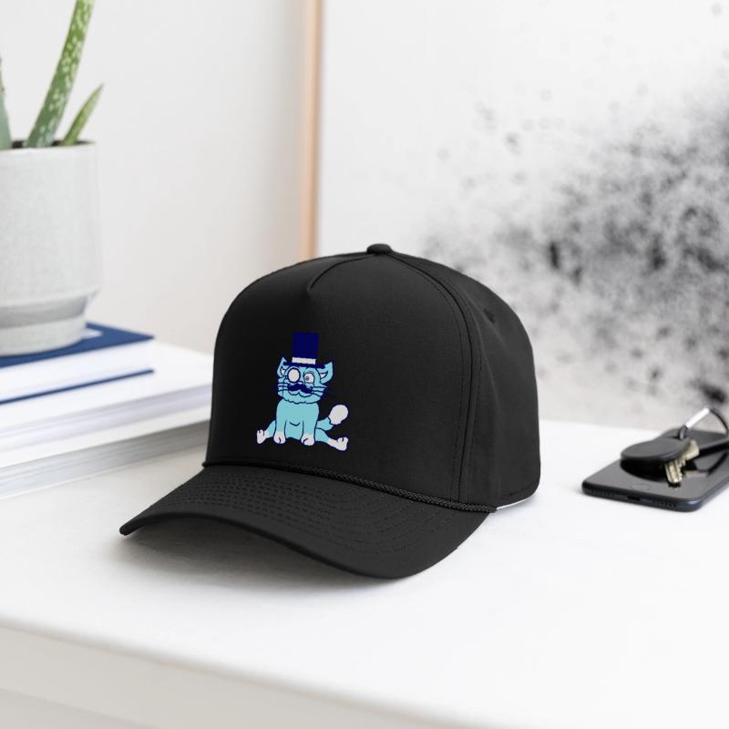 Sir Cat Gentleman Top Hat Monocle Glasses Rich Guy