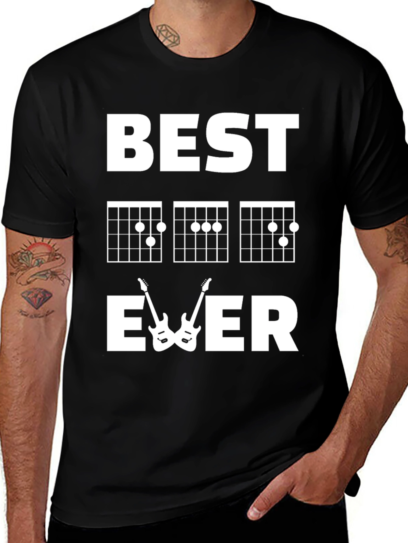Best Guitar Dad Ever T-Shirt