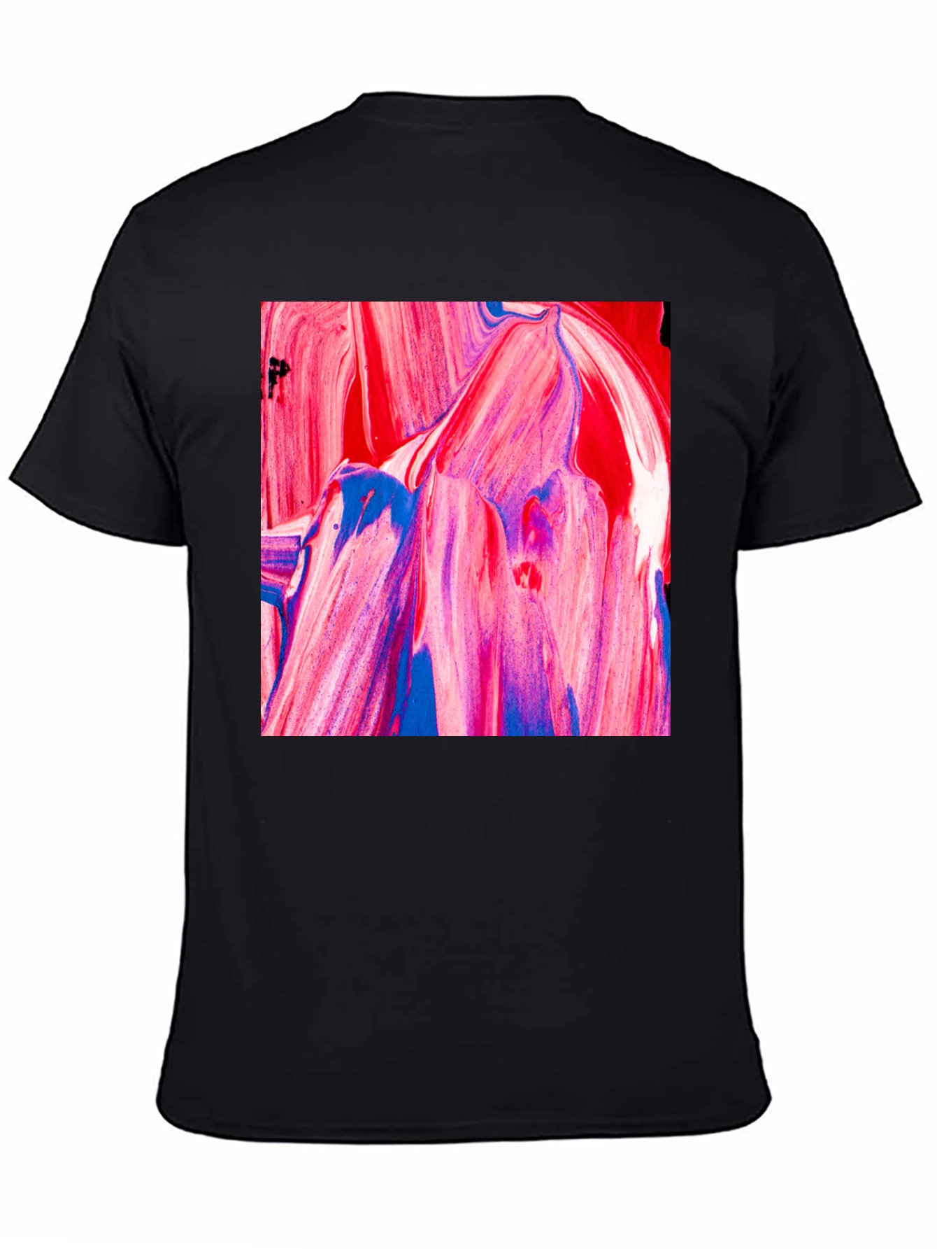 Abstract Art Graphic Tee - Modern Casual Style