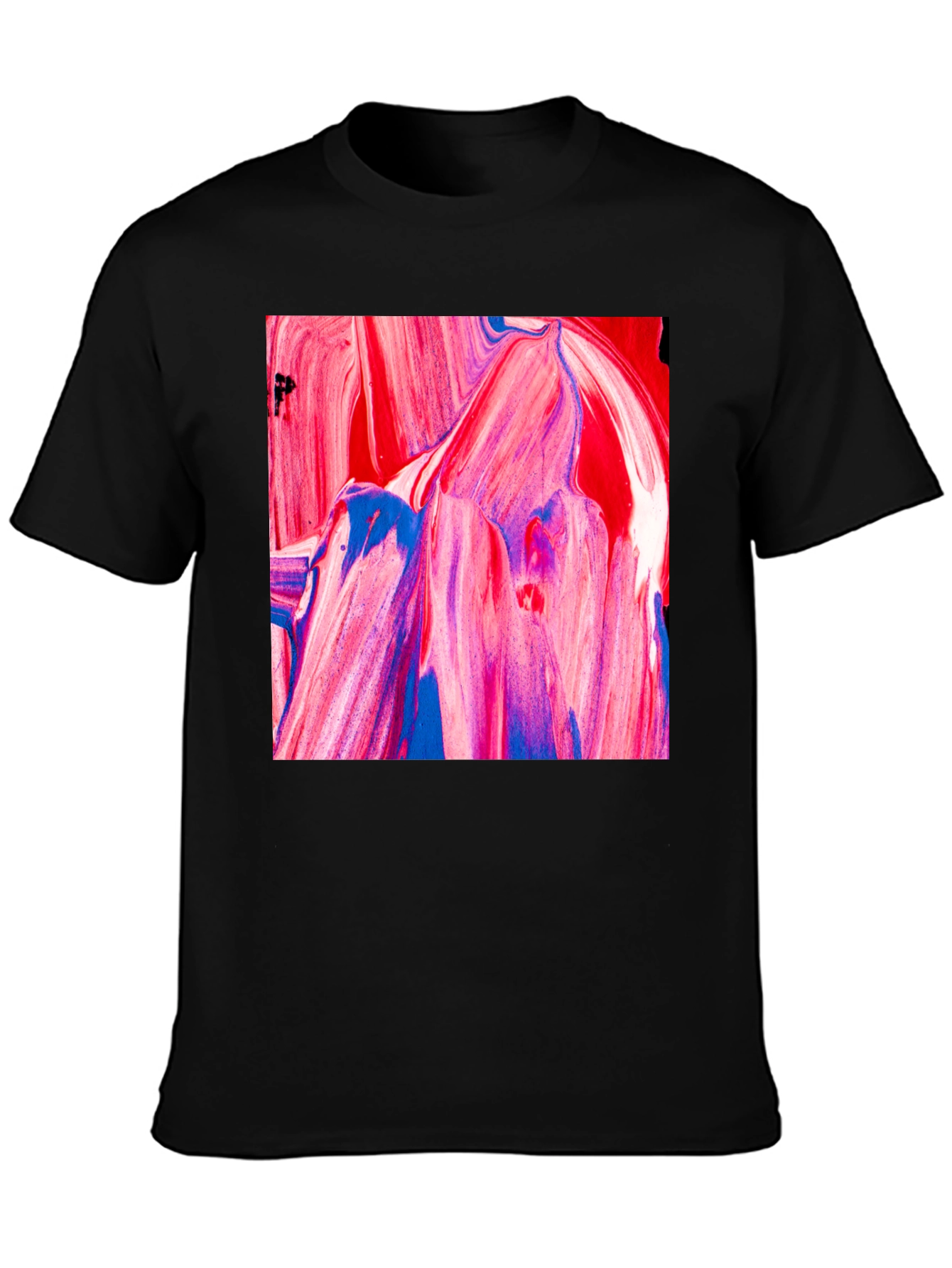 Abstract Art Graphic Tee - Modern Casual Style