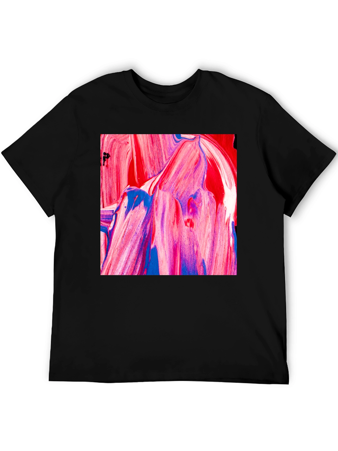 Abstract Art Graphic Tee - Modern Casual Style