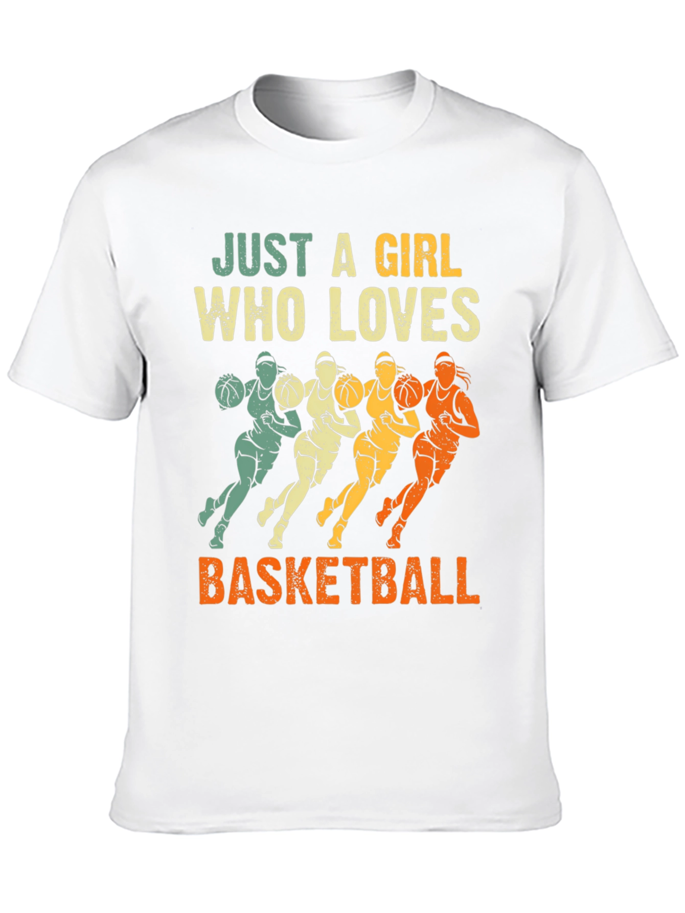 Just a Girl Who Loves Basketball T-Shirt