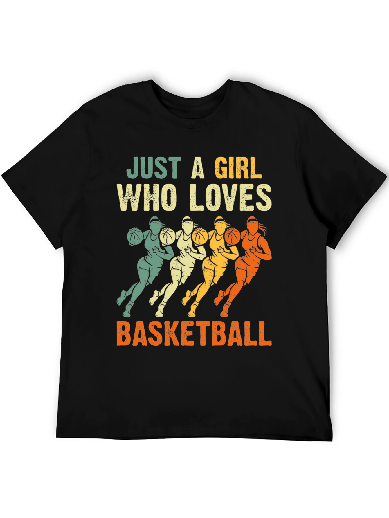 Just a Girl Who Loves Basketball T-Shirt