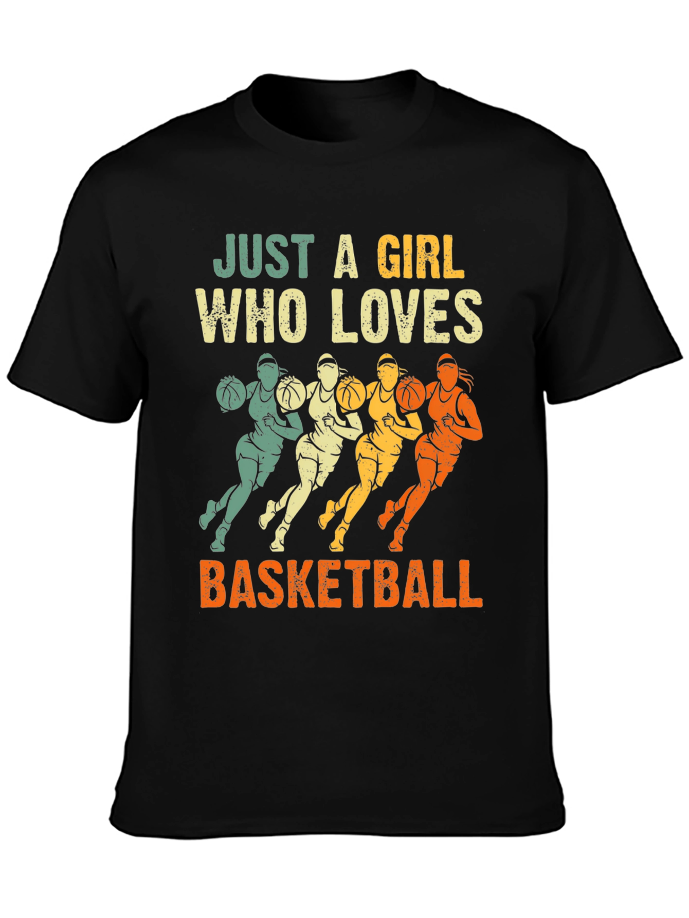 Just a Girl Who Loves Basketball T-Shirt