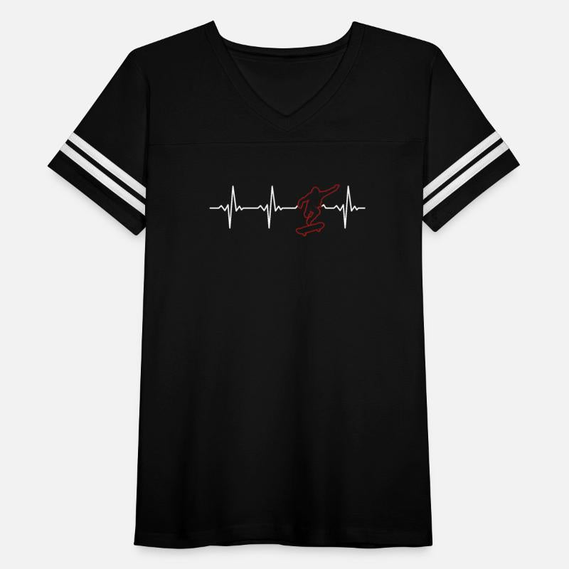 Skateboard Heartbeat Skatergirl Skaterboy