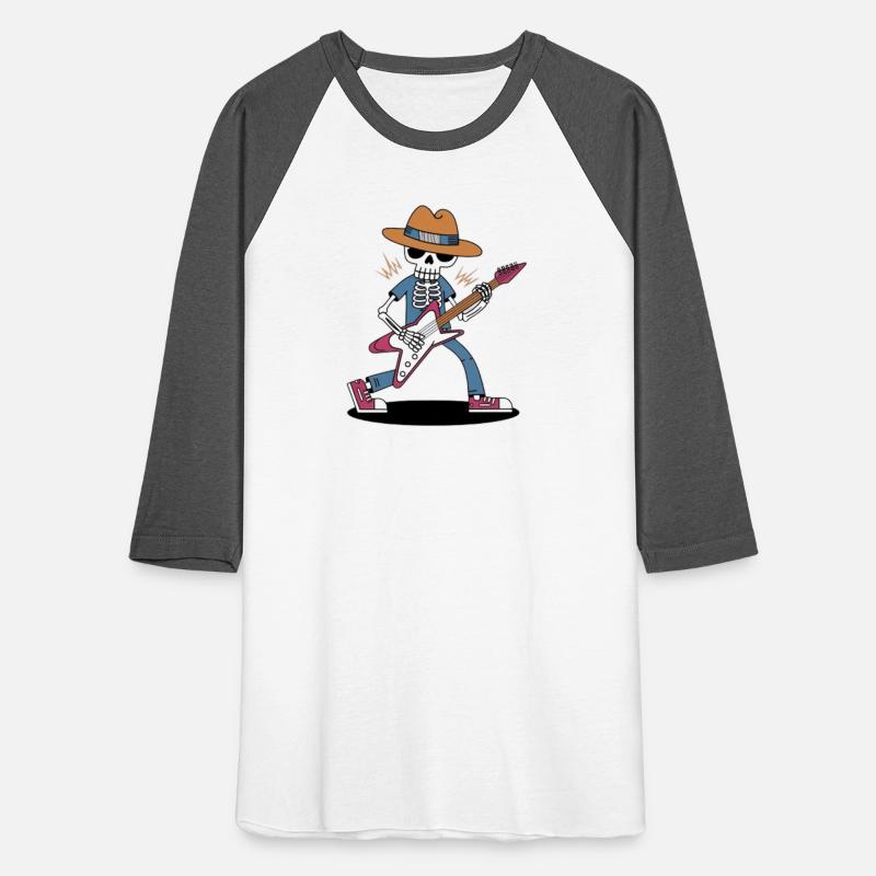 skeleton guitar player
