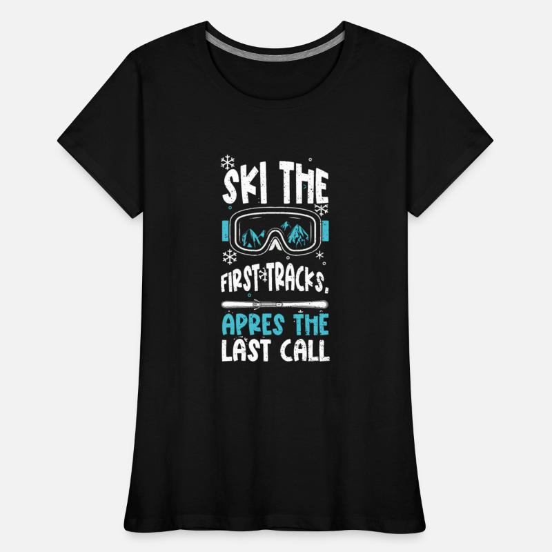 Ski the first tracks, apres the...