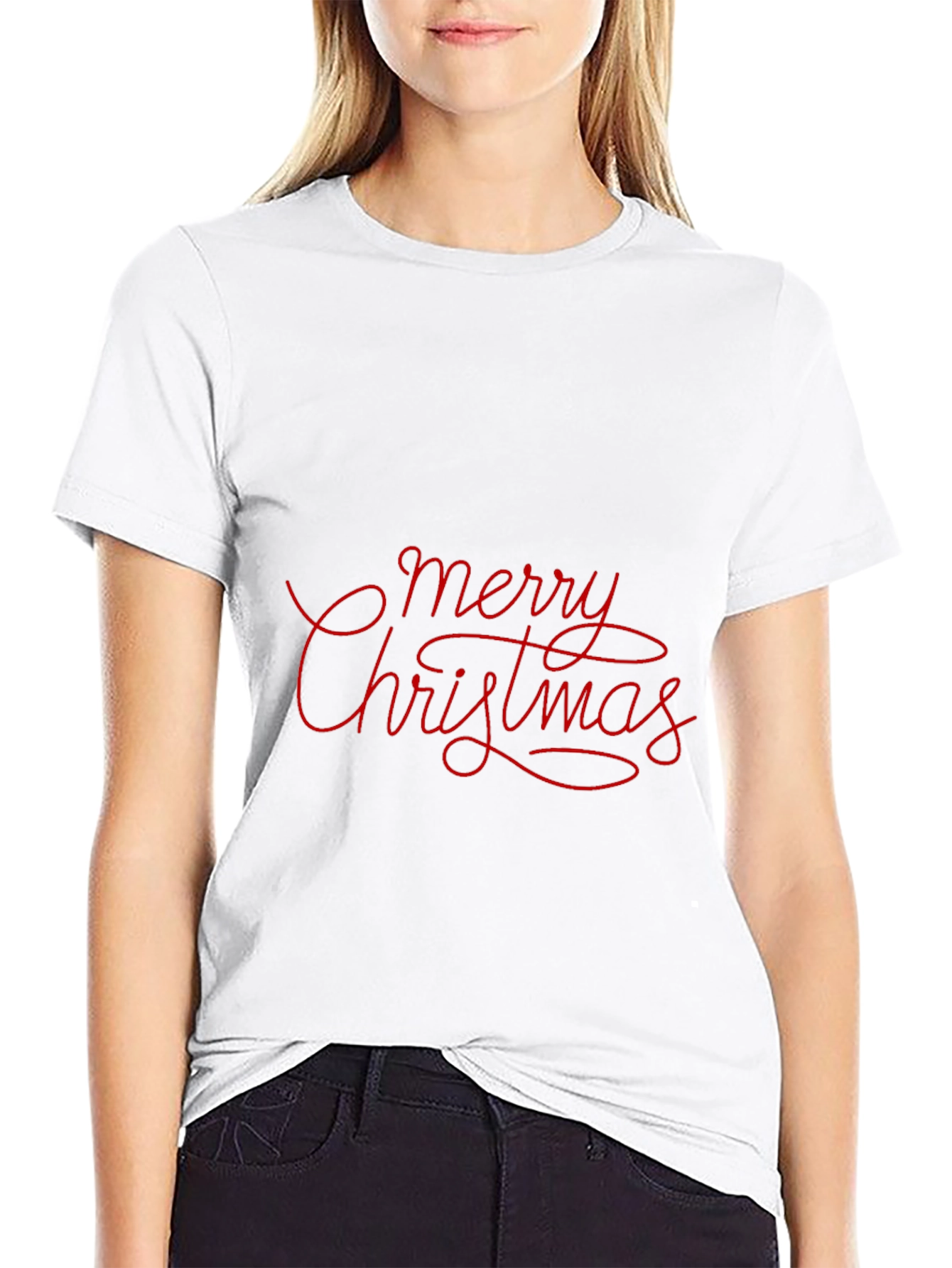 Merry Christmas T-Shirt - Holiday Festive Apparel