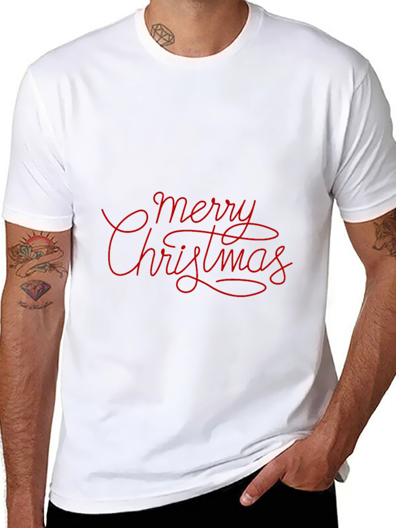 Merry Christmas T-Shirt - Holiday Festive Apparel