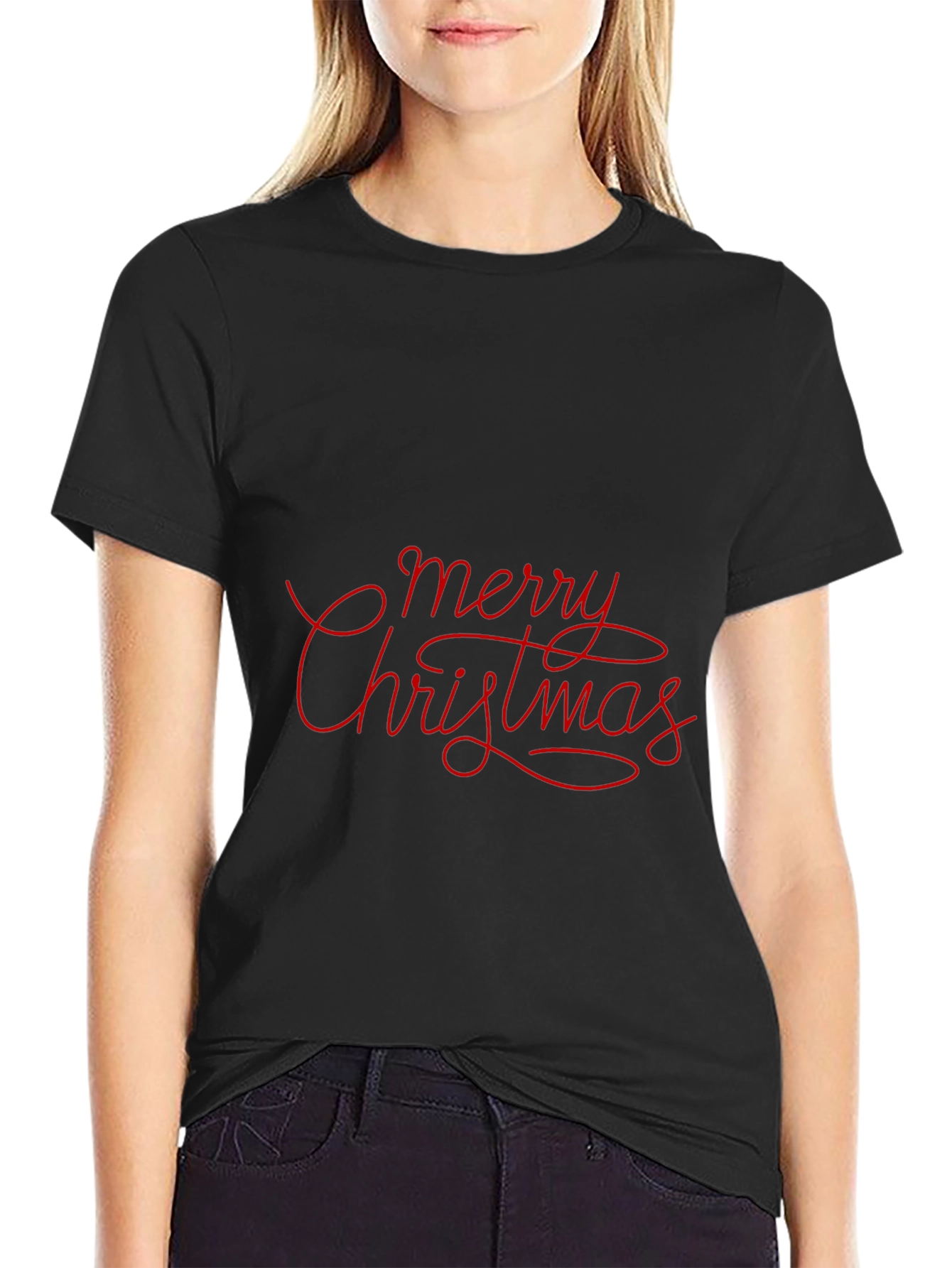 Merry Christmas T-Shirt - Holiday Festive Apparel