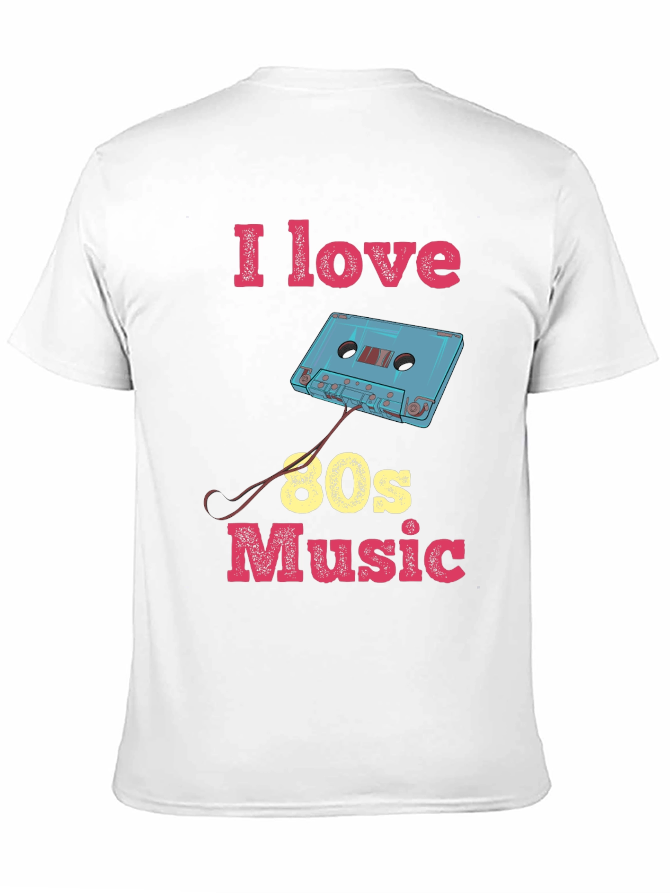 I Love 80s Music Graphic Tee