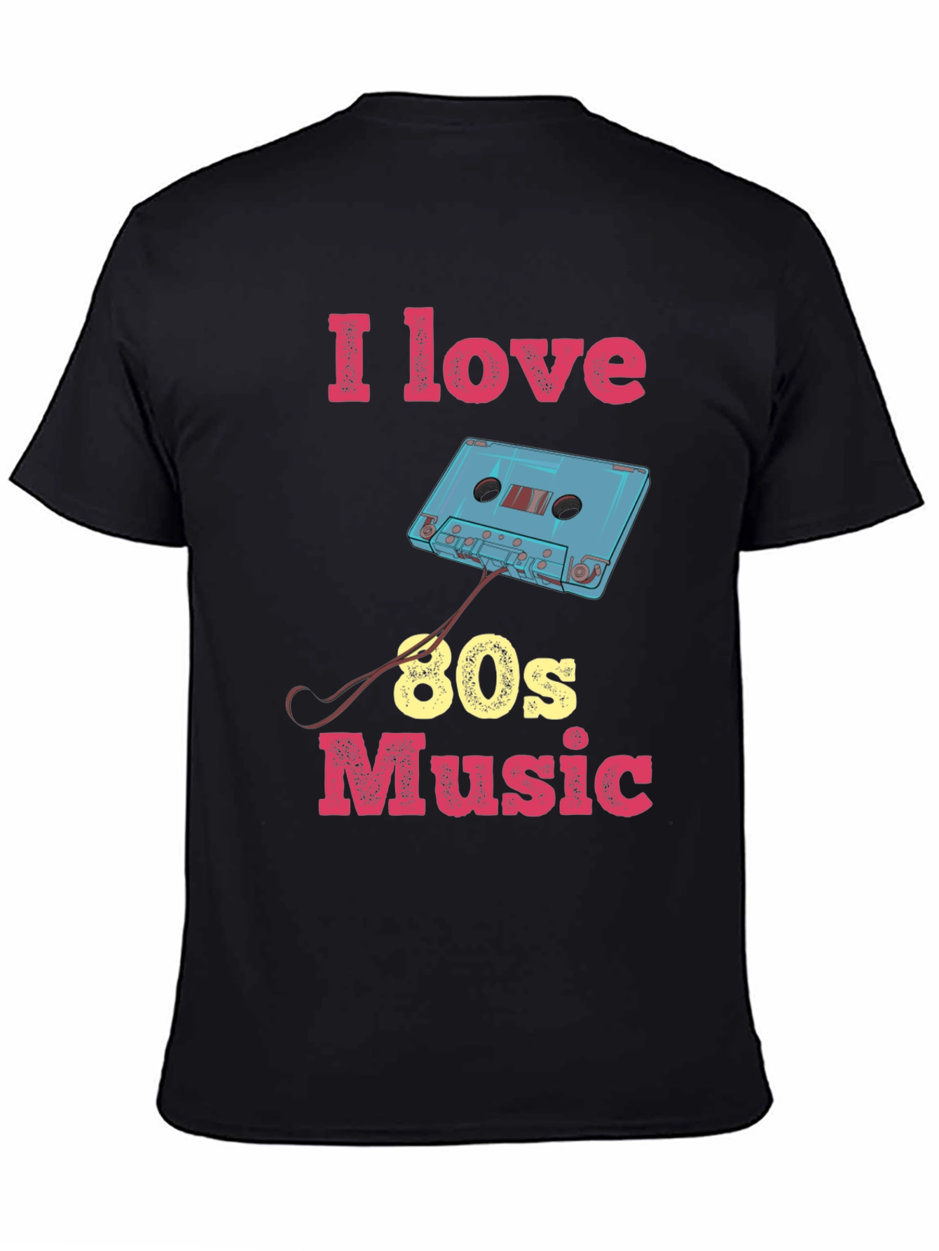 I Love 80s Music Graphic Tee
