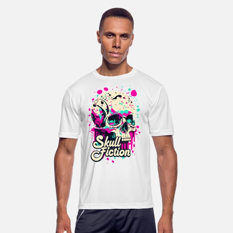 Skull Fiction Skeleton Art Cool Gift