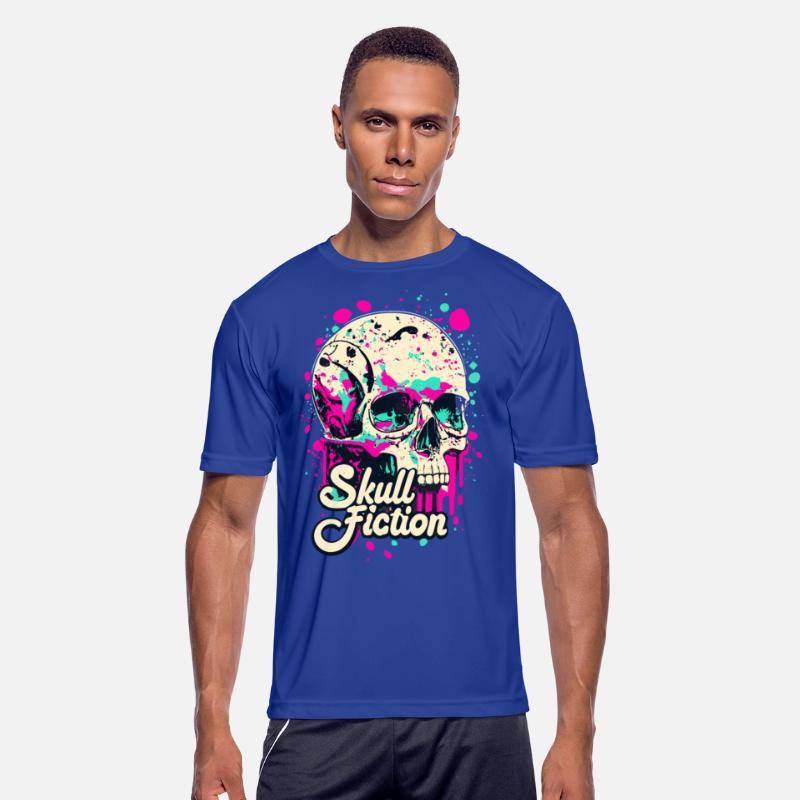 Skull Fiction Skeleton Art Cool Gift