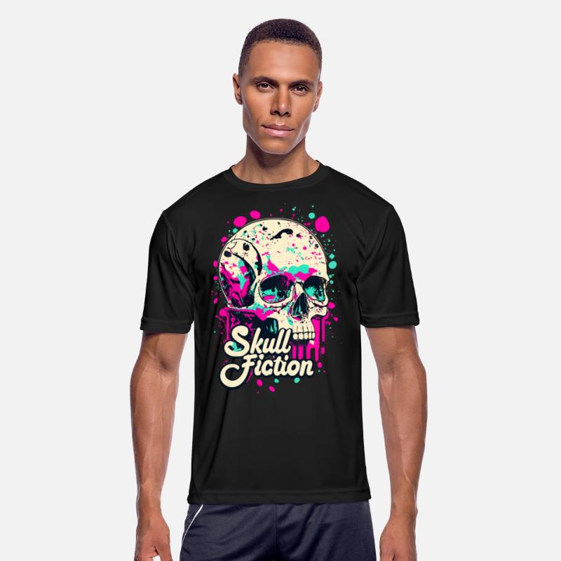 Skull Fiction Skeleton Art Cool Gift