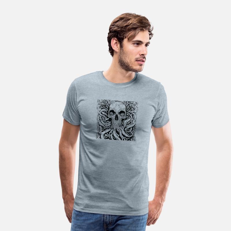 skull octopus rock and roll