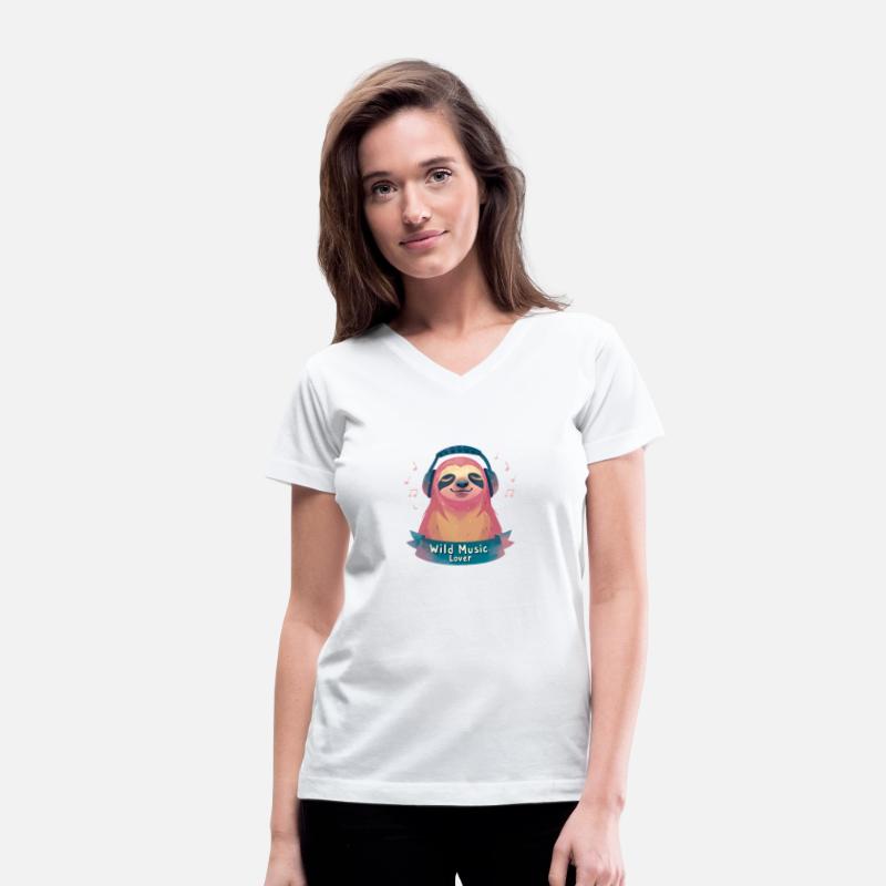 Sloth Wild Music Lover – Vibrant Melody Meets Jung