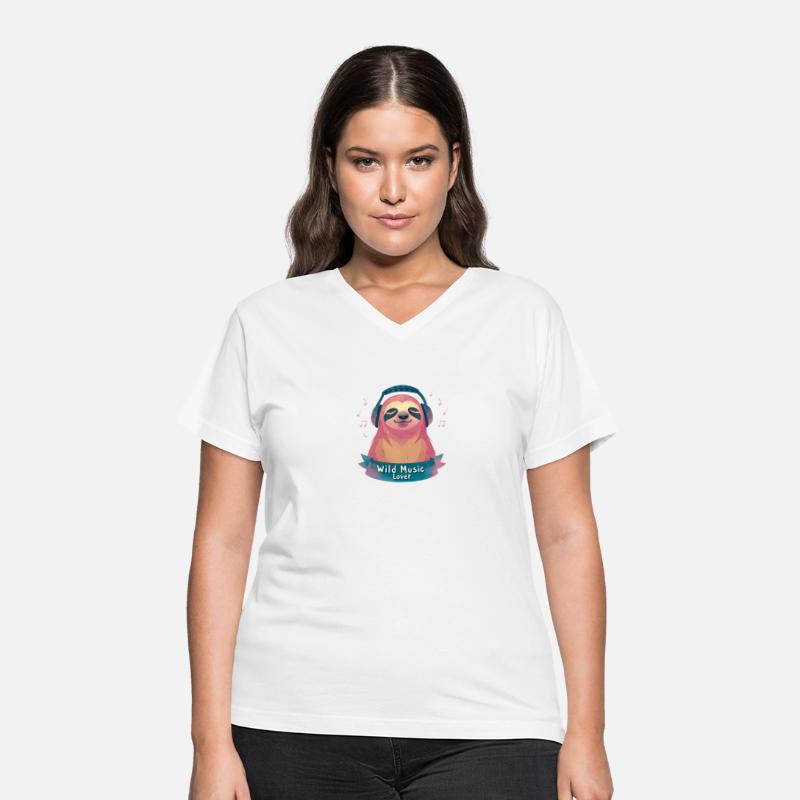 Sloth Wild Music Lover – Vibrant Melody Meets Jung
