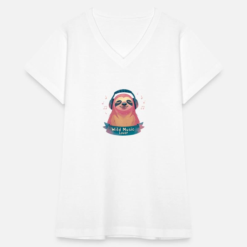 Sloth Wild Music Lover – Vibrant Melody Meets Jung