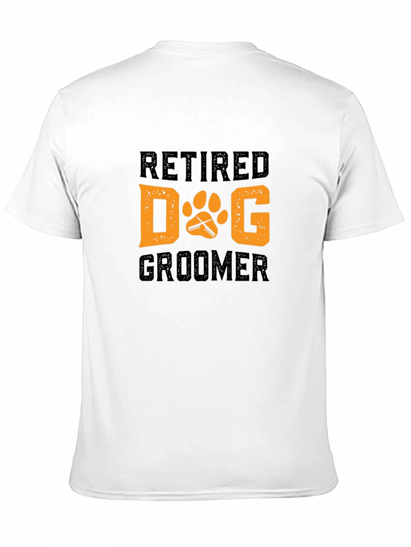 Retired Dog Groomer T-Shirt - Black