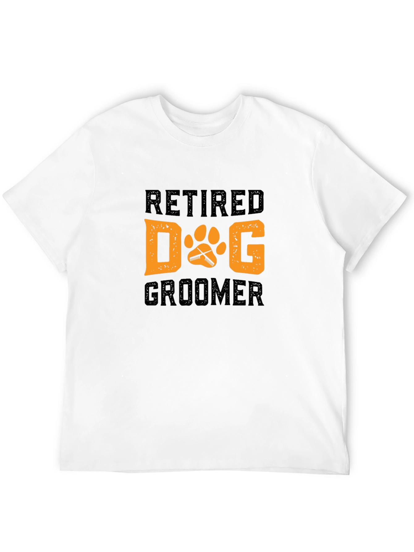 Retired Dog Groomer T-Shirt - Black