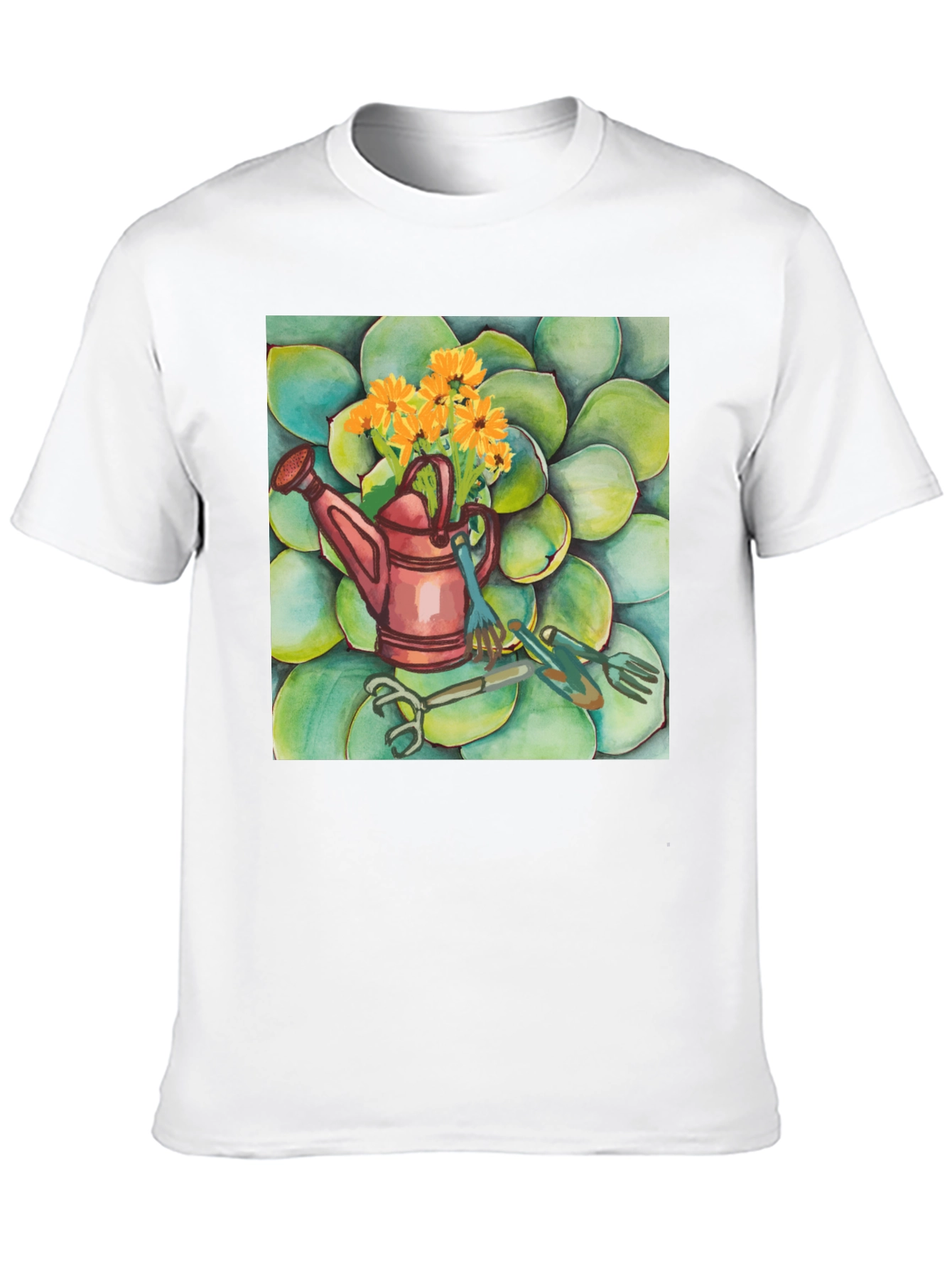 Gardening Theme Graphic Tee - Stylish & Comfortable